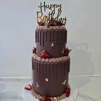 Two Tire Chocolate Cake