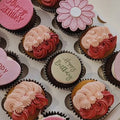 Flower Happy Birthday Cupcakes