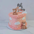Baby Shower Bear heart Cake