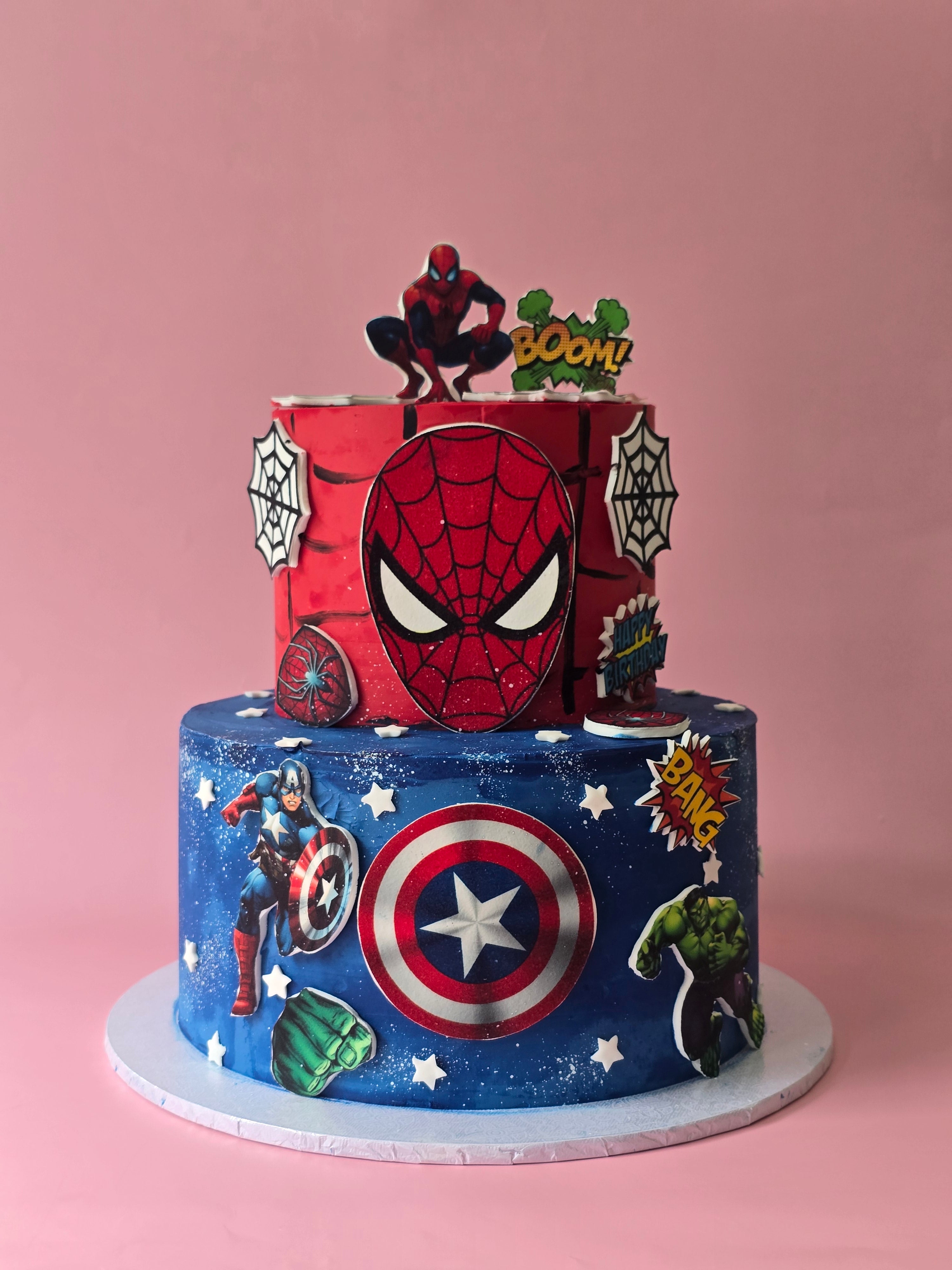 Super hero cake