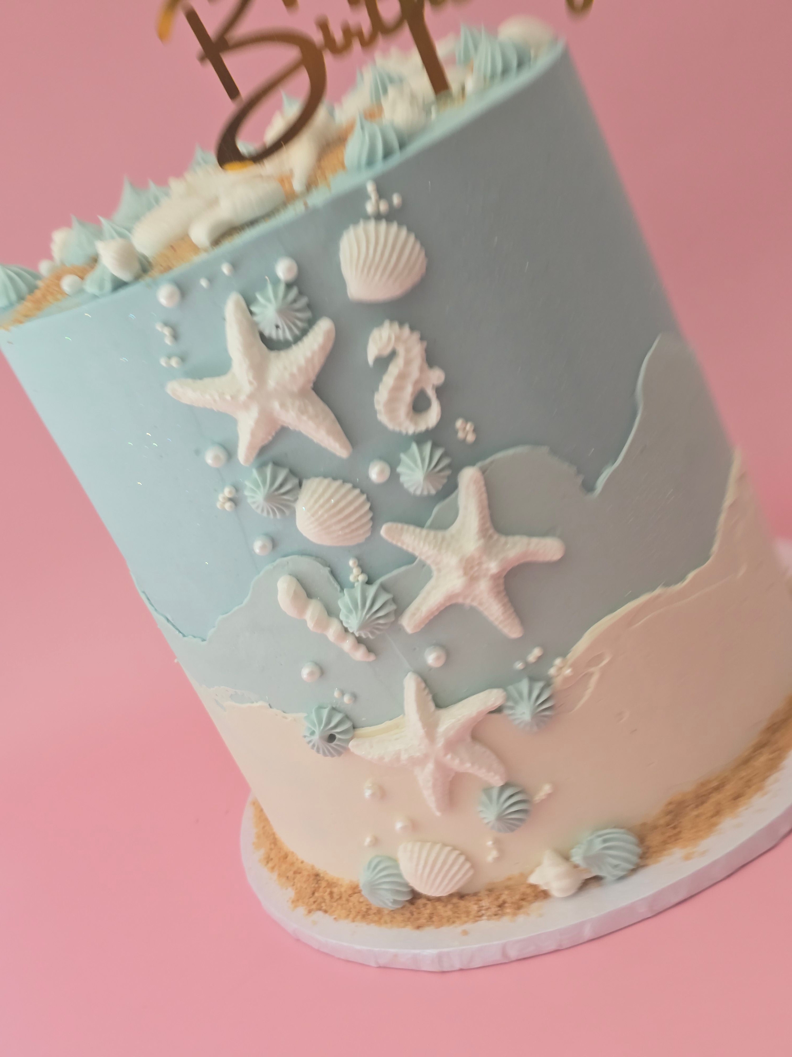 Sea cake happy cake