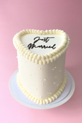 Just married cake