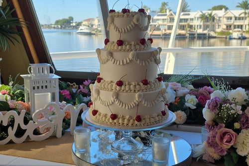3 tire vintage cake