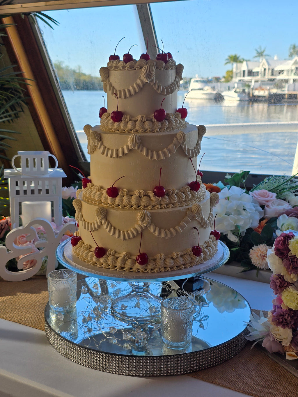 3 tire vintage cake