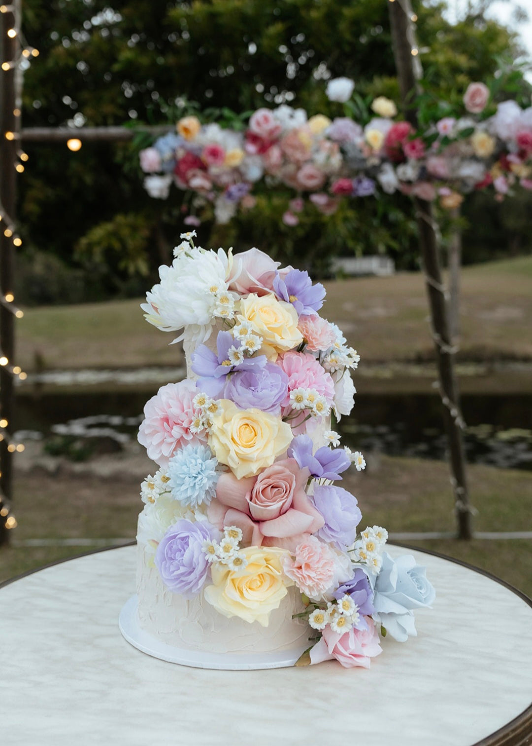 Flowers cake