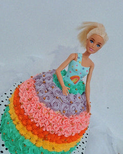 Barbie cake